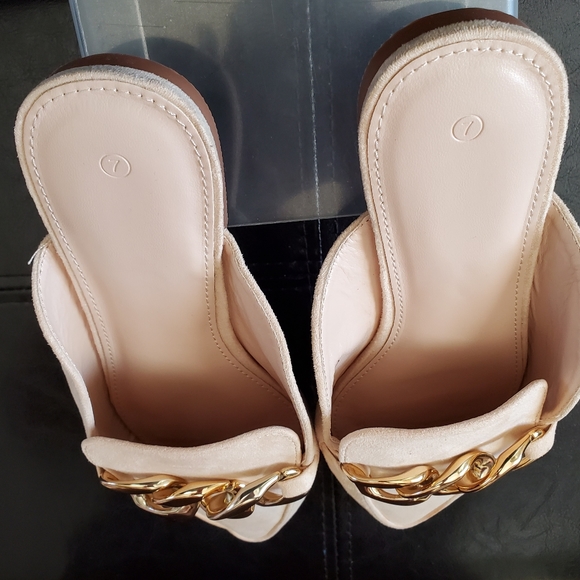 NWOB Pointed Toe Flat Loafers Slides - Size 7 - Picture 5 of 8